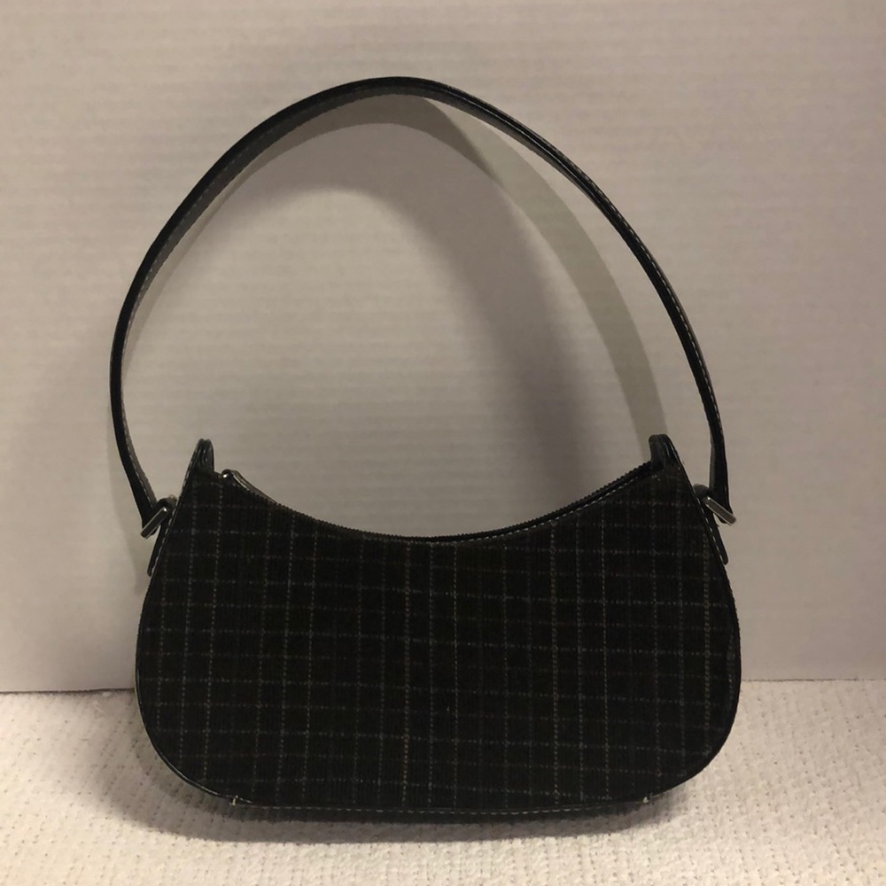 Liz Claiborne Plaid Corduroy Small Purse  ##